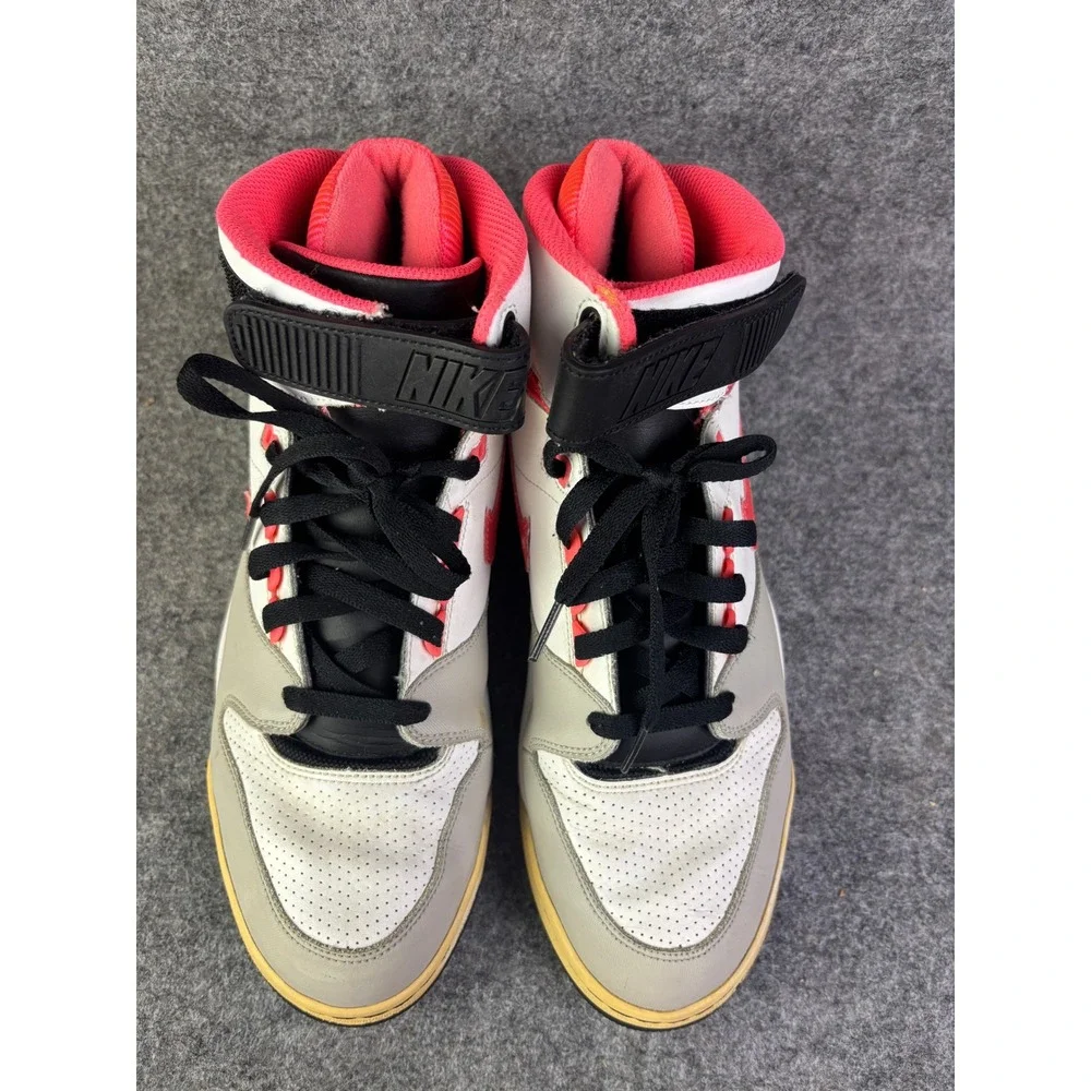 Nike Air Revolution Mens Size 10.5 White Red Grey Vintage‎ 2007 303905-181